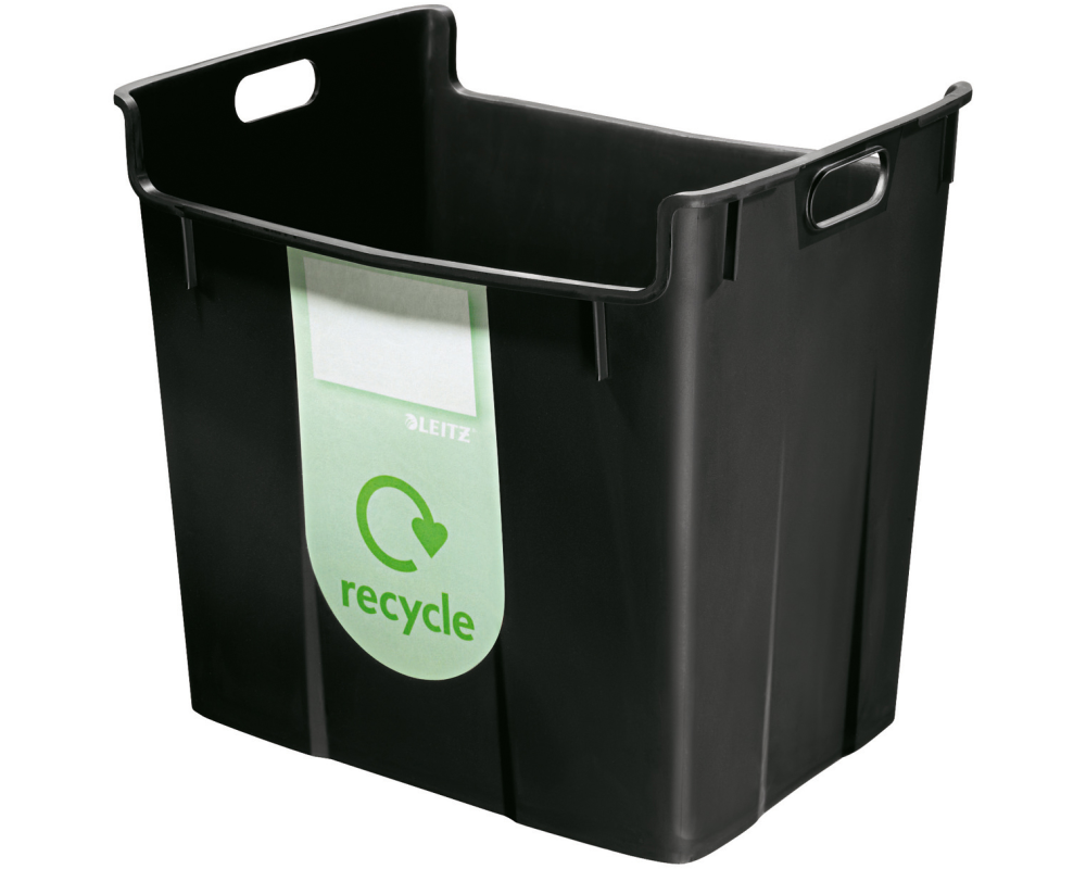 LEITZ Papierkorb Re:Cycle 52090095 schwarz 40lt