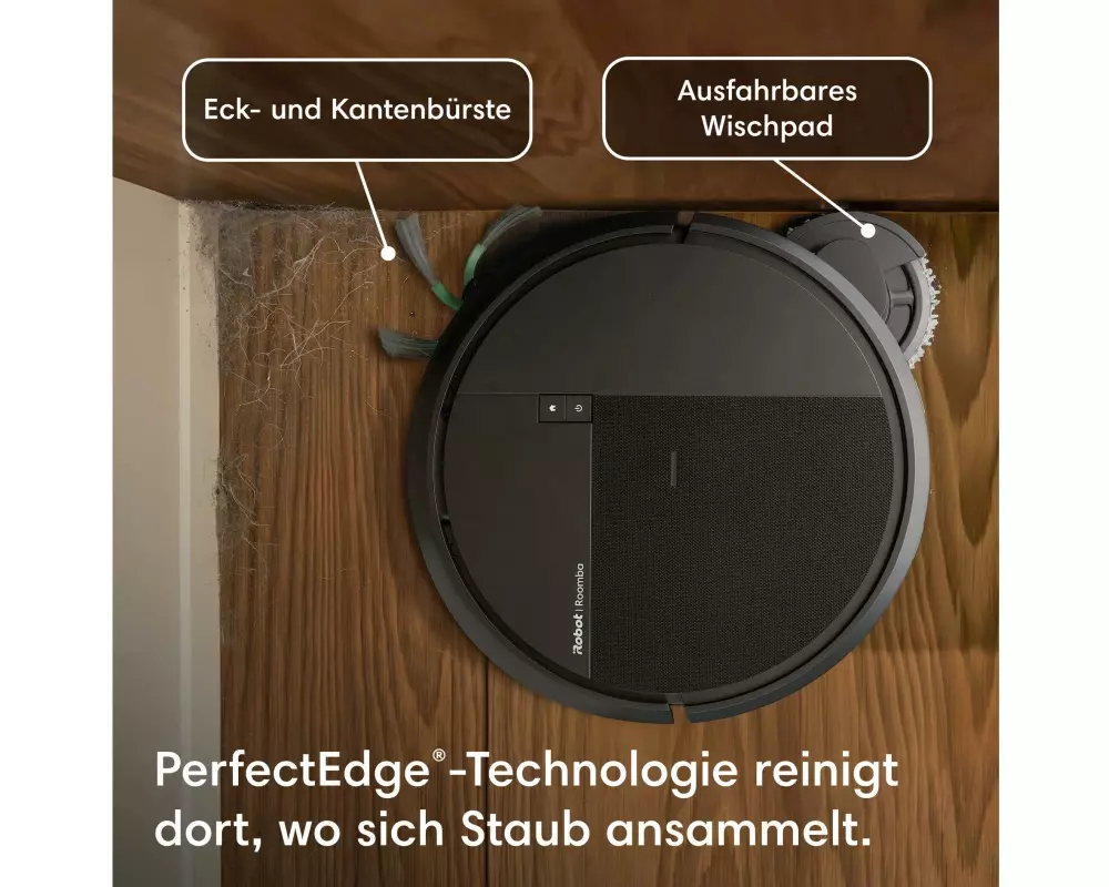 iRobot Roomba 515 Schwarz, mit AutoWash Dock