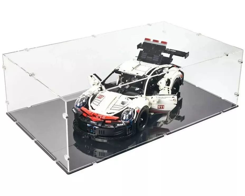 iDisplayit Acryl-Display XL für LEGO 42096 Porsche 911 RSR