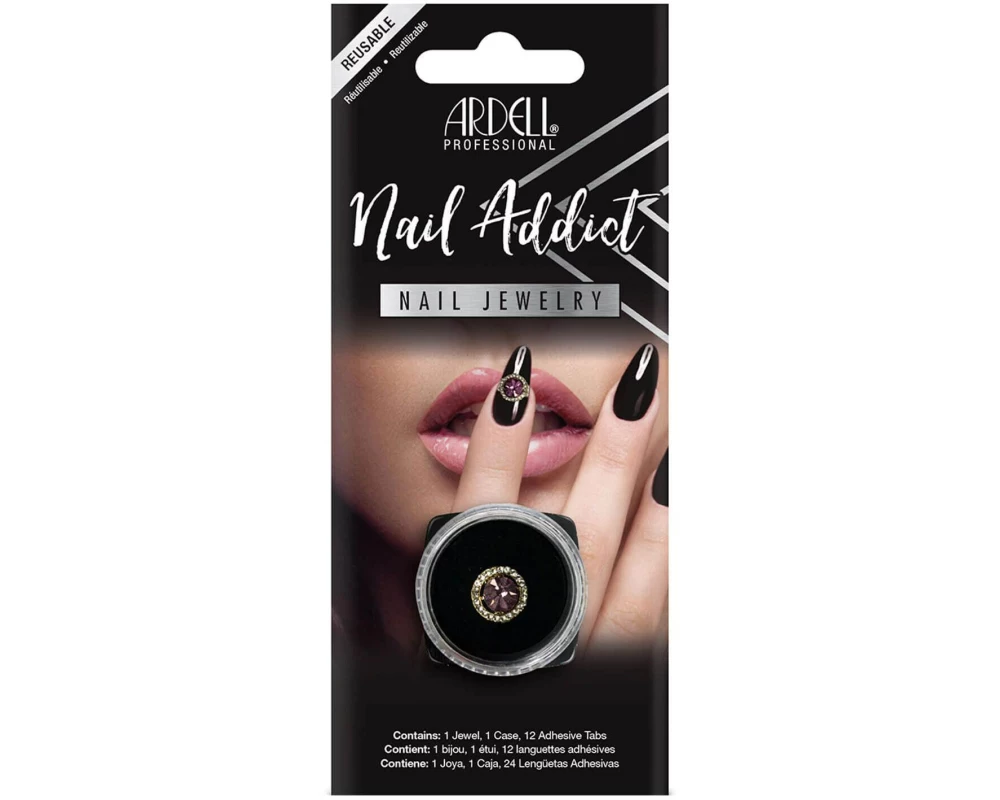 Ardell Nail Addict – Nail Jewerly Purple Halo Violett