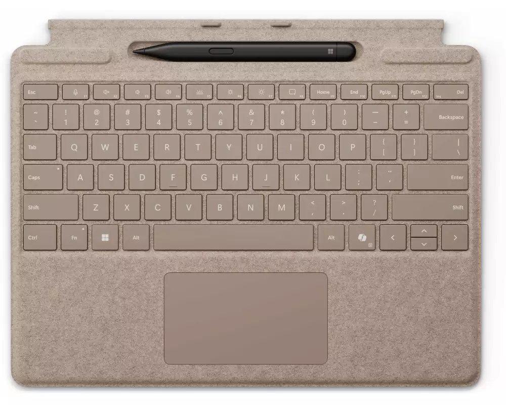Microsoft Surface Pro Keyboard mit Slim Pen Graubeige RETAIL