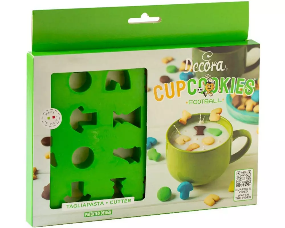 Decora Guetzli-Ausstecher Fussball, 1 Stück