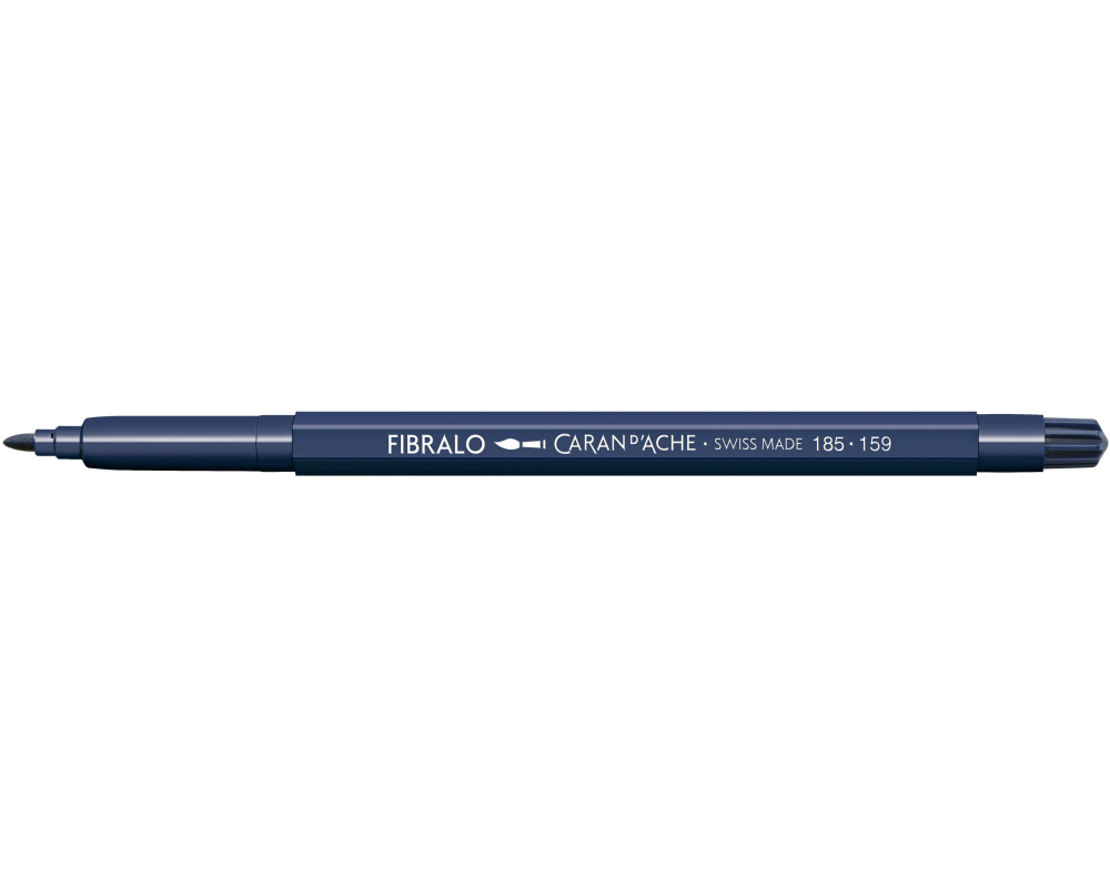 CARAN D'ACHE Fasermalstift Fibralo 185.159 blau
