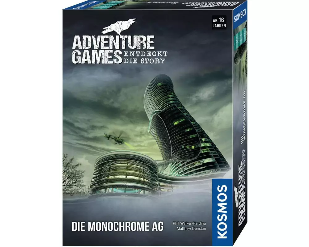 Kosmos Familienspiel Adventure Games: Die Monochrome AG