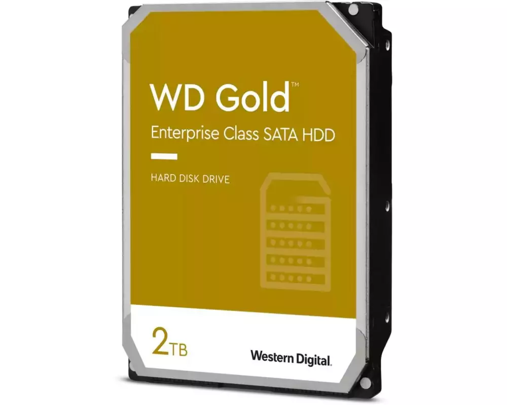 Western Digital Harddisk WD Gold 2 TB 3.5"
