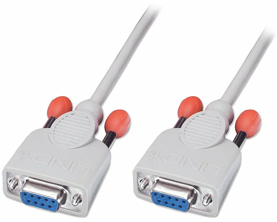 LINDY Serial Null Modem/Data Transfer Cable (9DF/9DF) 2m