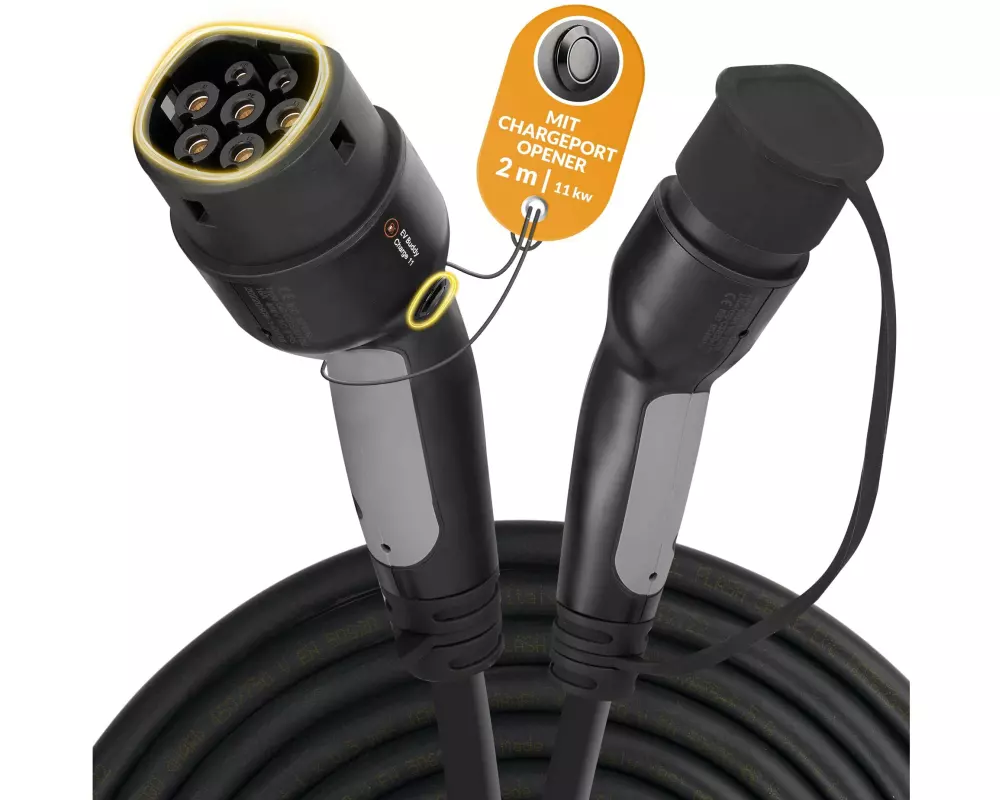 EV Buddy Ladekabel Charge 11 Tesla Edition Typ 2 11 kW, 2 m