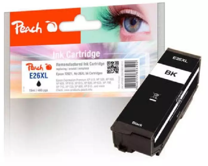 Peach Tinte Epson No 26XL (T2621) Black