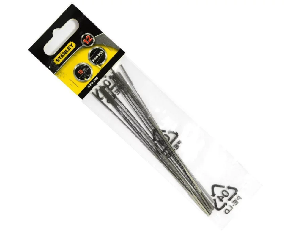Stanley Sägeblatt 18TPi 12 Stück, 120 mm