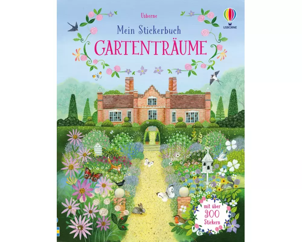 Mein Stickerbuch: Gartenträume