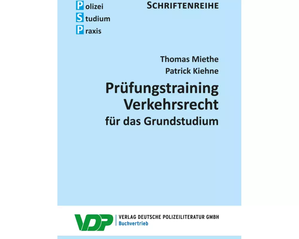 Prüfungstraining Verkehrsrecht für das Grundstudium