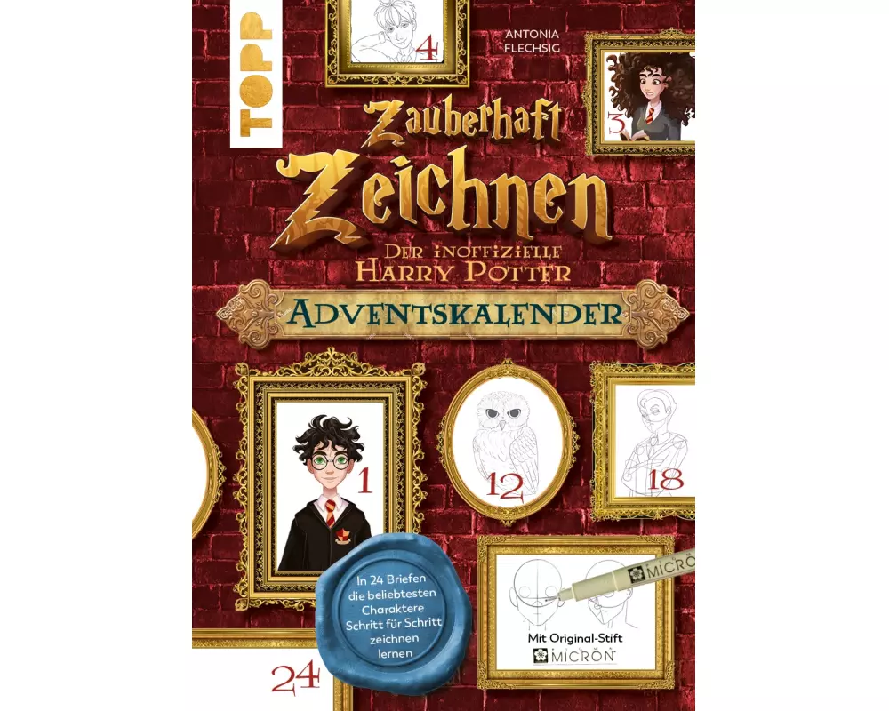 Zauberhaft Zeichnen. Der inoffizielle Harry Potter Adventskalender
