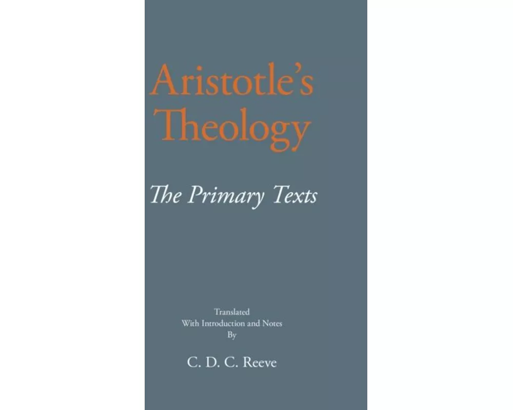 Aristotle's Theology