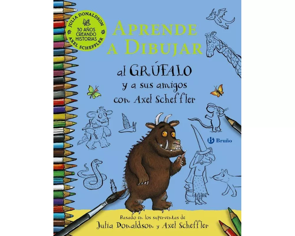 Aprende a dibujar al grúfalo y a sus amigos con Axel Scheffler