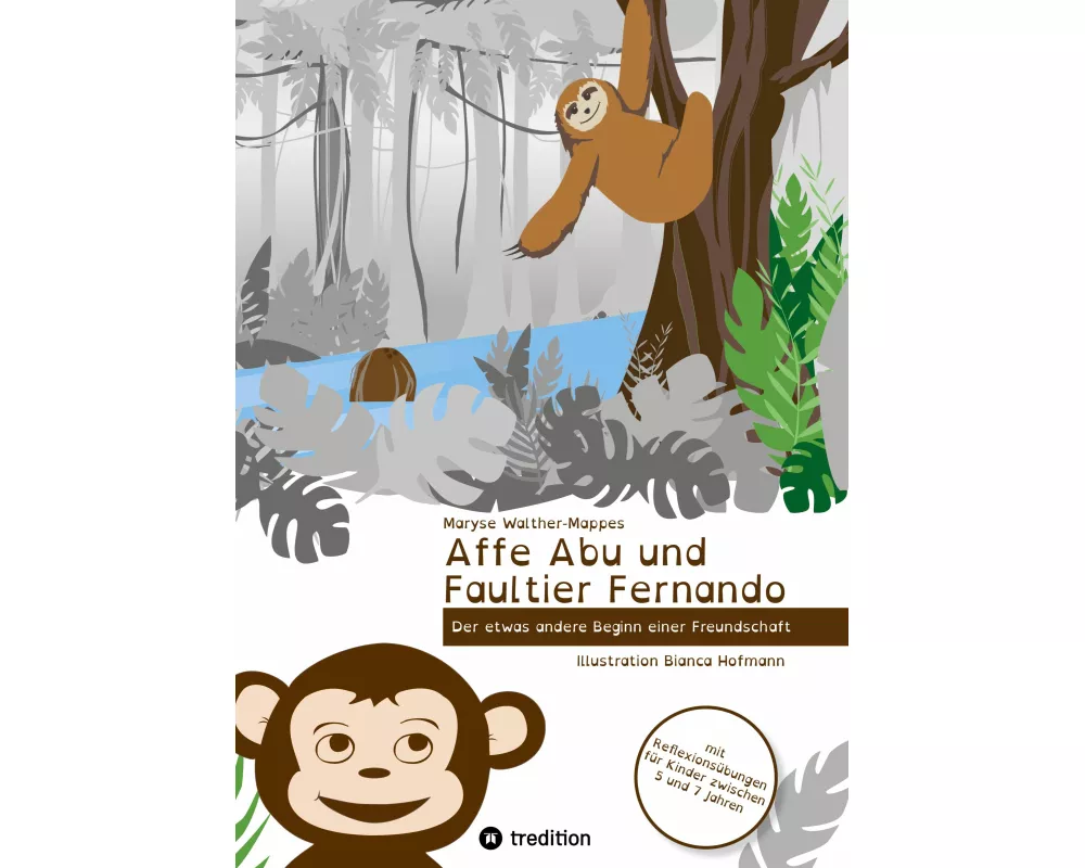 Affe Abu und Faultier Fernando