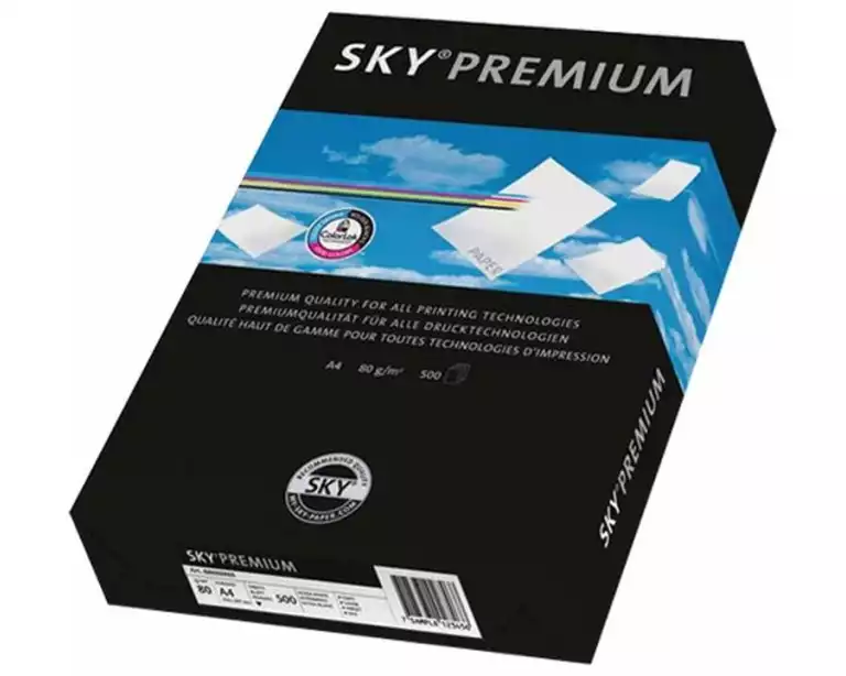 Sky Kopierpapier Sky A4, Weiss, 80 g/m², 500 Blatt