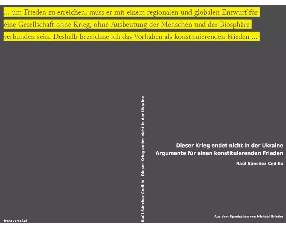 Dieser Krieg endet nicht in der Ukraine