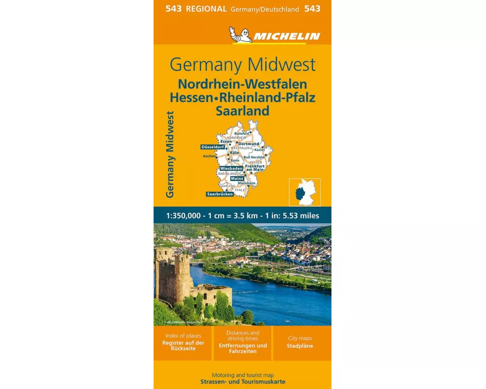 Michelin Nordrhein-Westfalen, Hessen, Rheinland-Pfalz, Saarland
