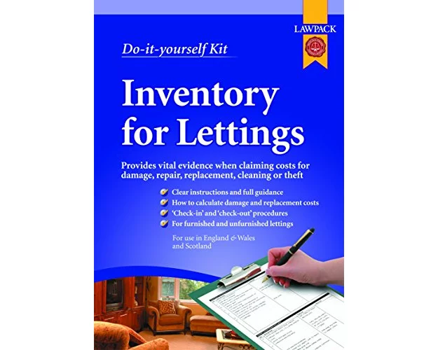 Lawpack Inventory for Lettings DIY Kit