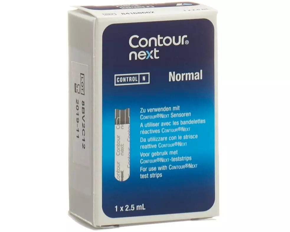 Contour next Kontroll-Lösung normal 2.5 ml