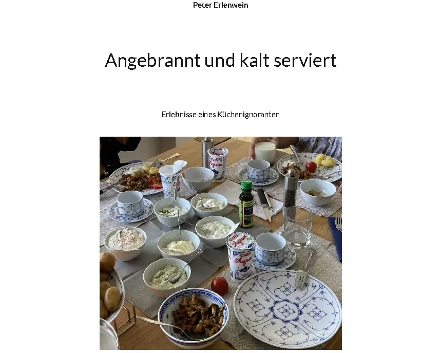 Angebrannt und kalt serviert