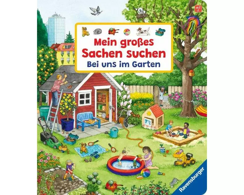 Mein großes Sachen suchen: Bei uns im Garten