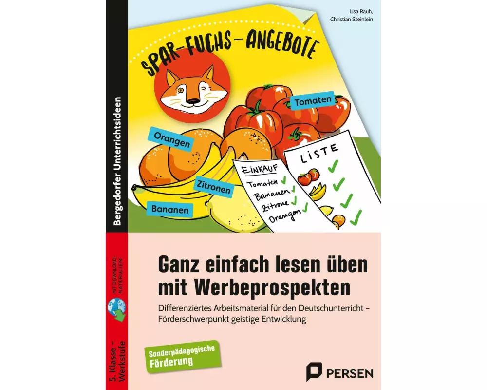 Ganz einfach lesen üben mit Werbeprospekten