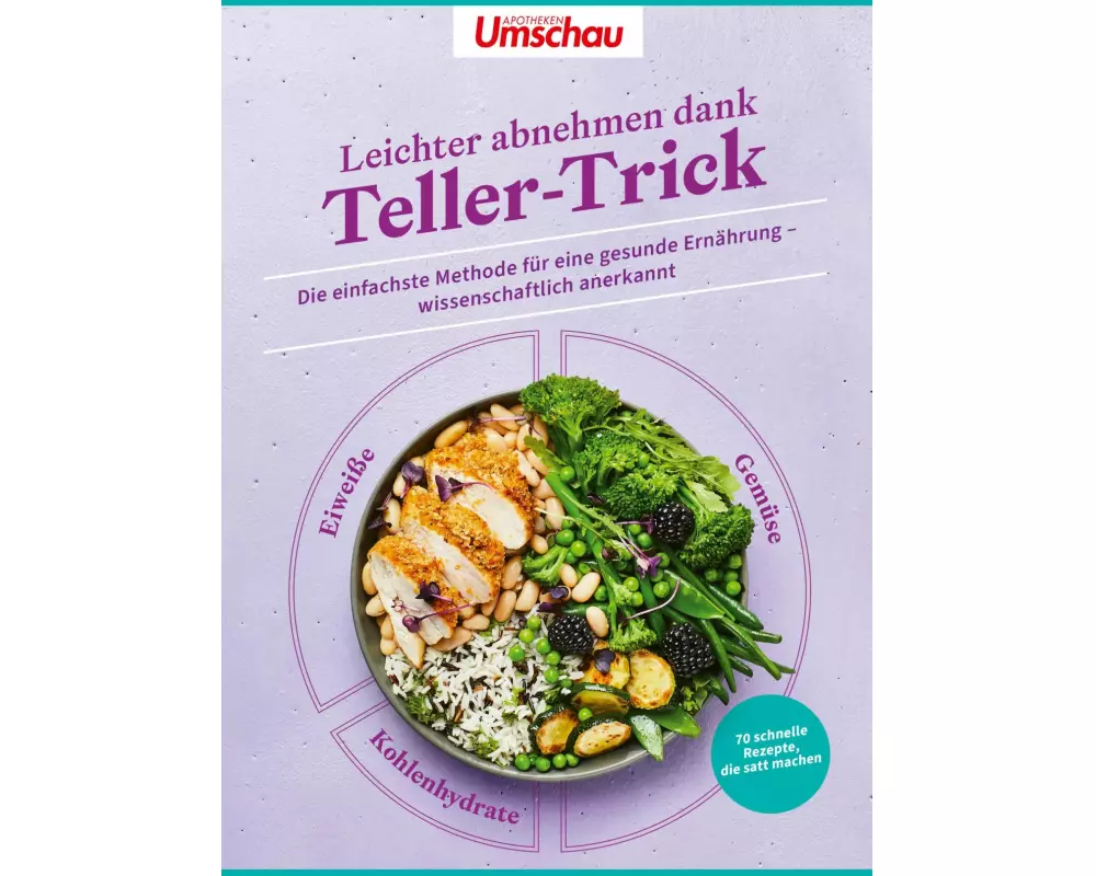 Apotheken Umschau: Leichter abnehmen dank Teller-Trick
