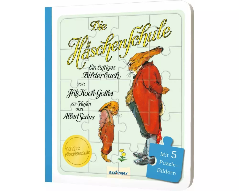 Die Häschenschule: Ein lustiges Puzzlebuch