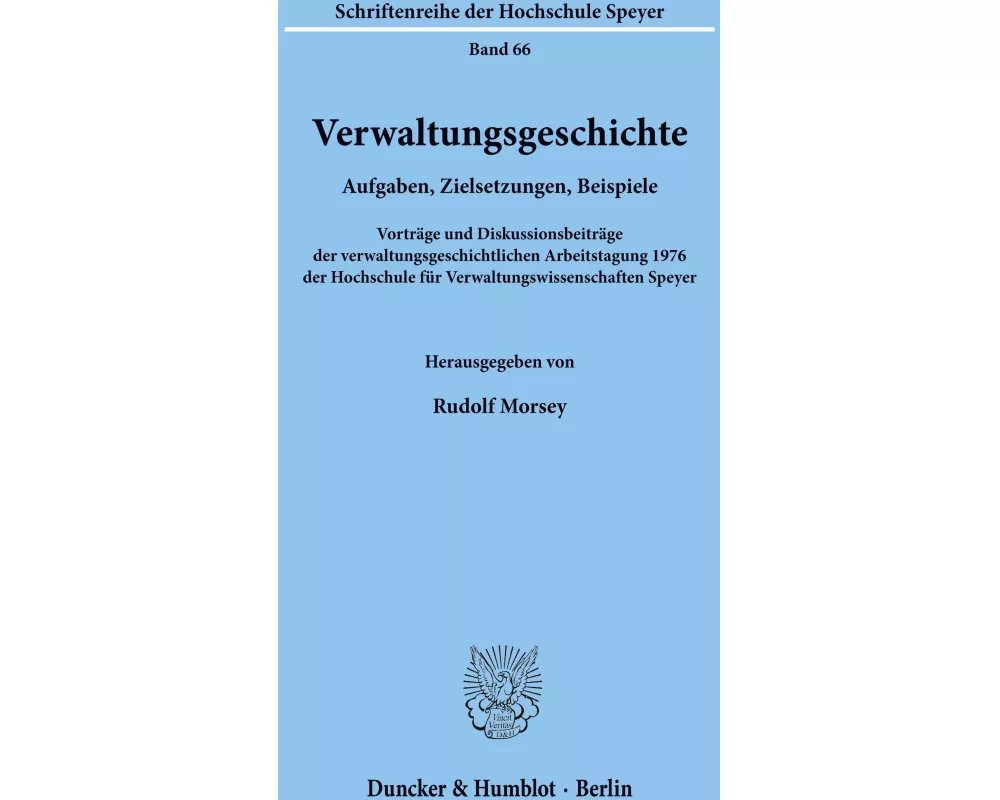 Verwaltungsgeschichte