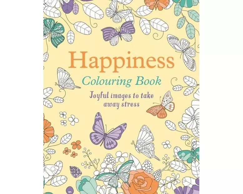 Happiness Colouring Book