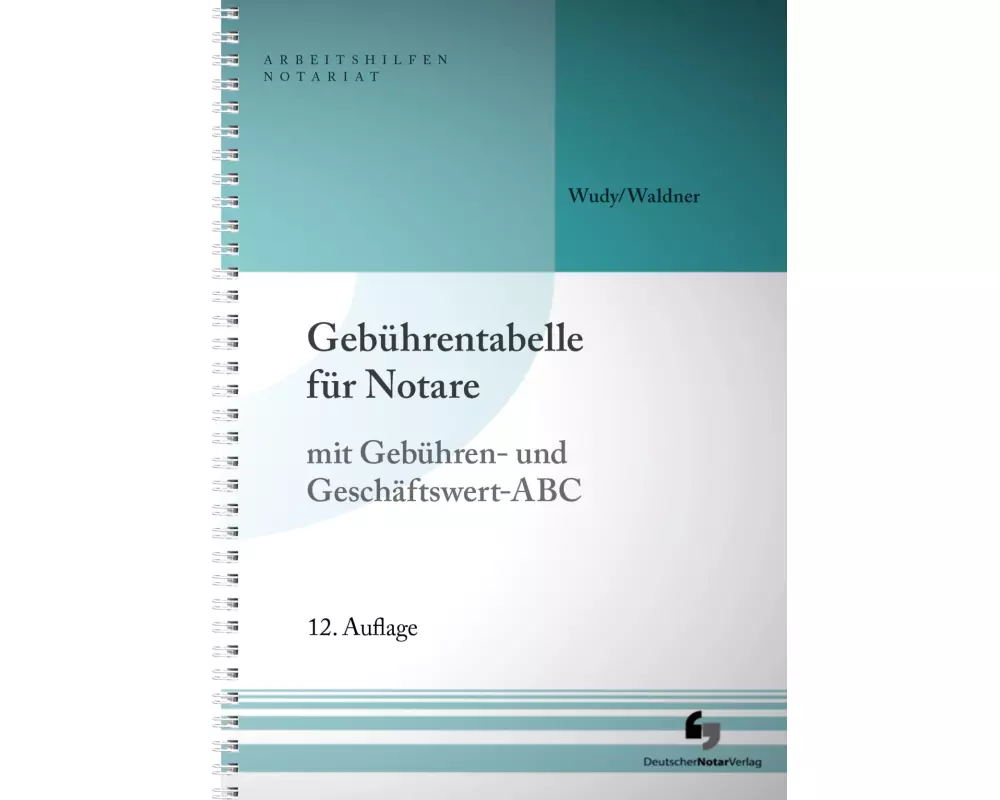Gebührentabelle für Notare
