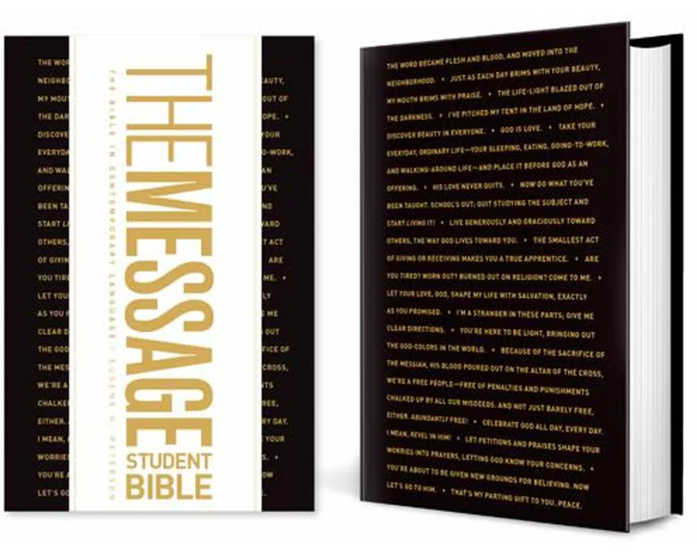 The Message Student Bible (Hardcover)
