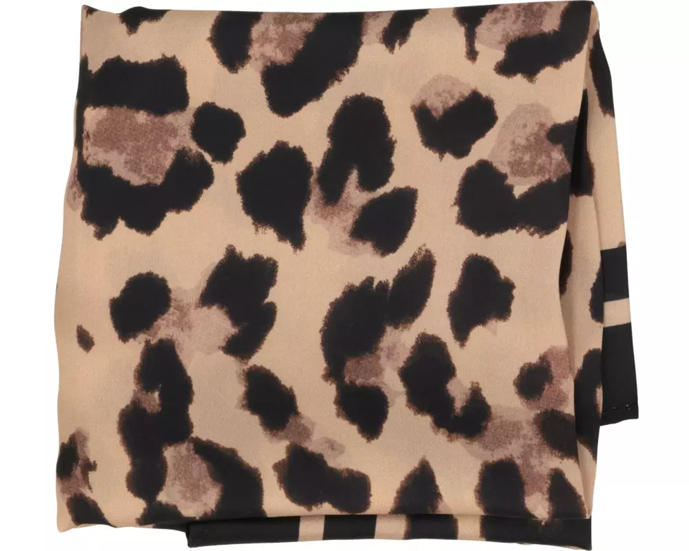 Trisa Accessoires Tuch Leo-Optik braun