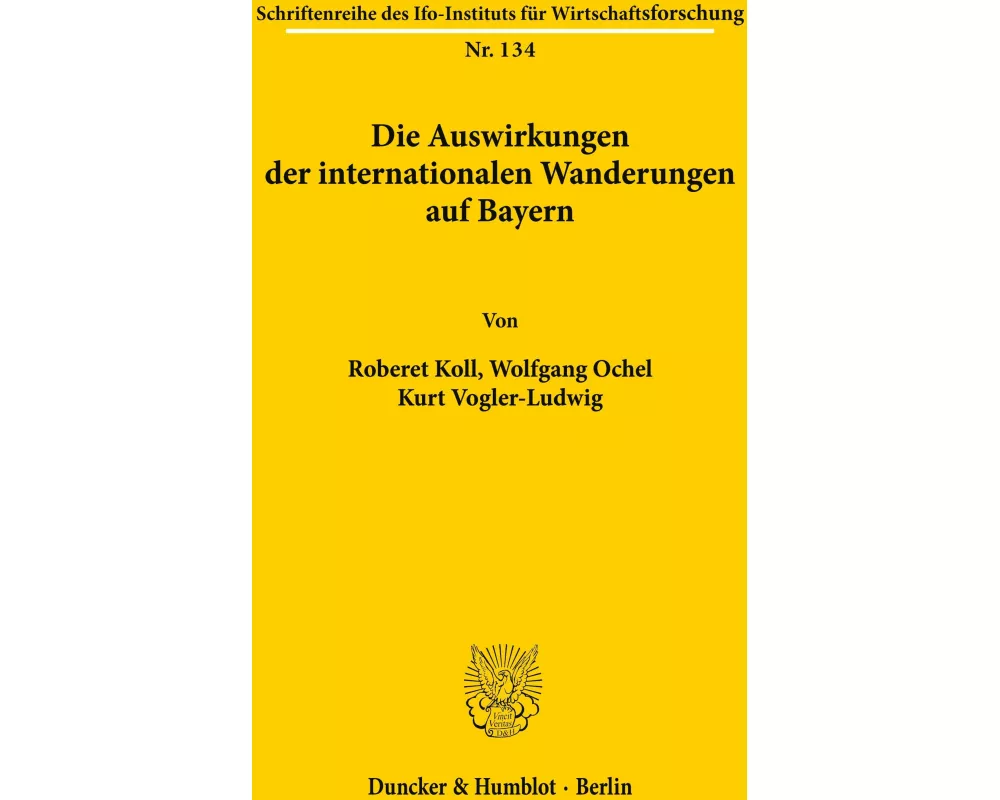 Die Auswirkungen der internationalen Wanderungen auf Bayern
