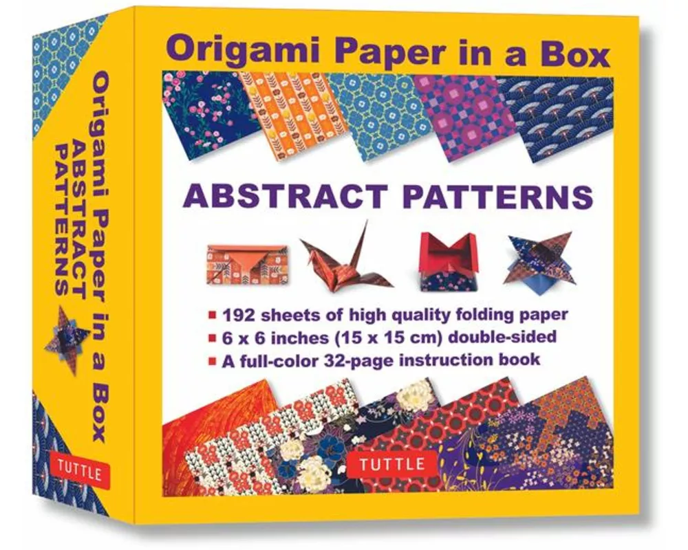 Origami Paper in a Box - Abstract Patterns