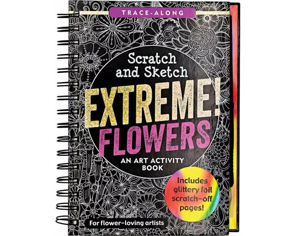 Scratch & Sketch Extreme Flowers