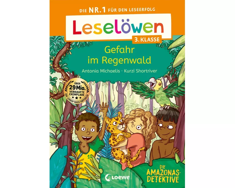 Leselöwen 3. Klasse - Amazonas-Detektive: Gefahr im Regenwald