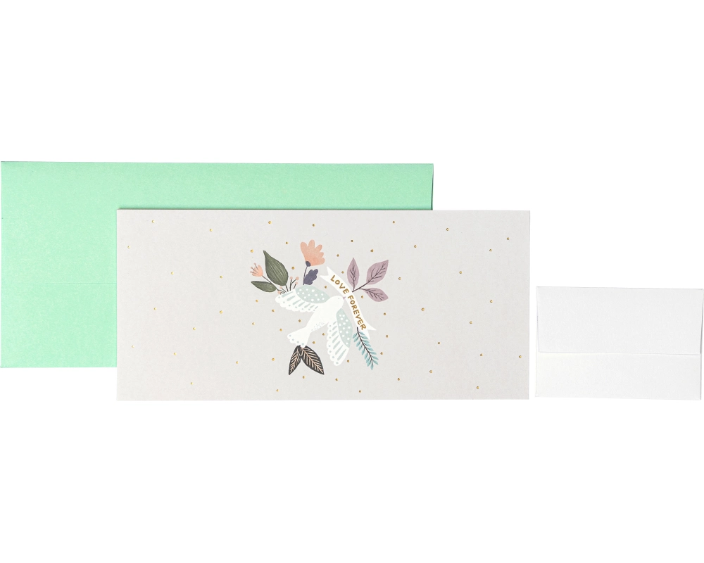 STEWO Gutscheinverpackung Duva 2581547666 grau hell 11x23cm