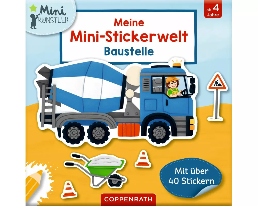 Meine Mini-Stickerwelt - Baustelle
