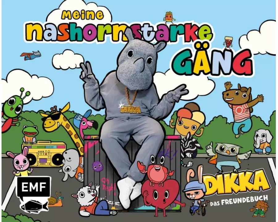 Meine nashornstarke Gäng – Das Freundebuch von DIKKA