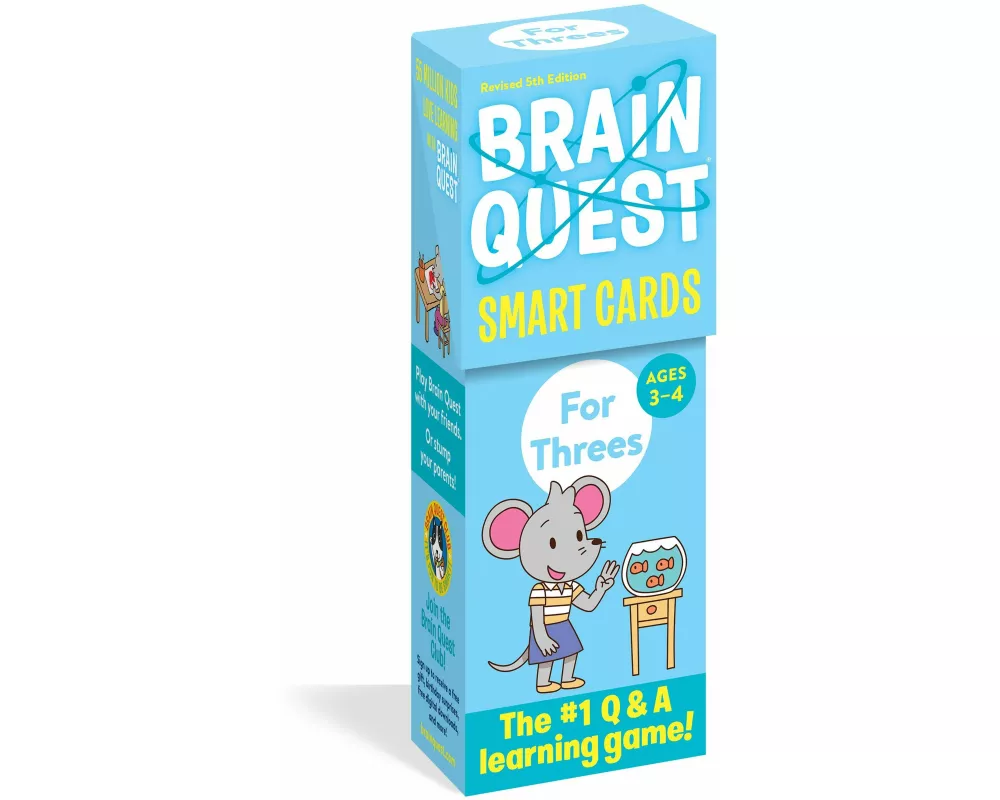 Brain Quest For Threes Smart Cards Revised 5th Edition