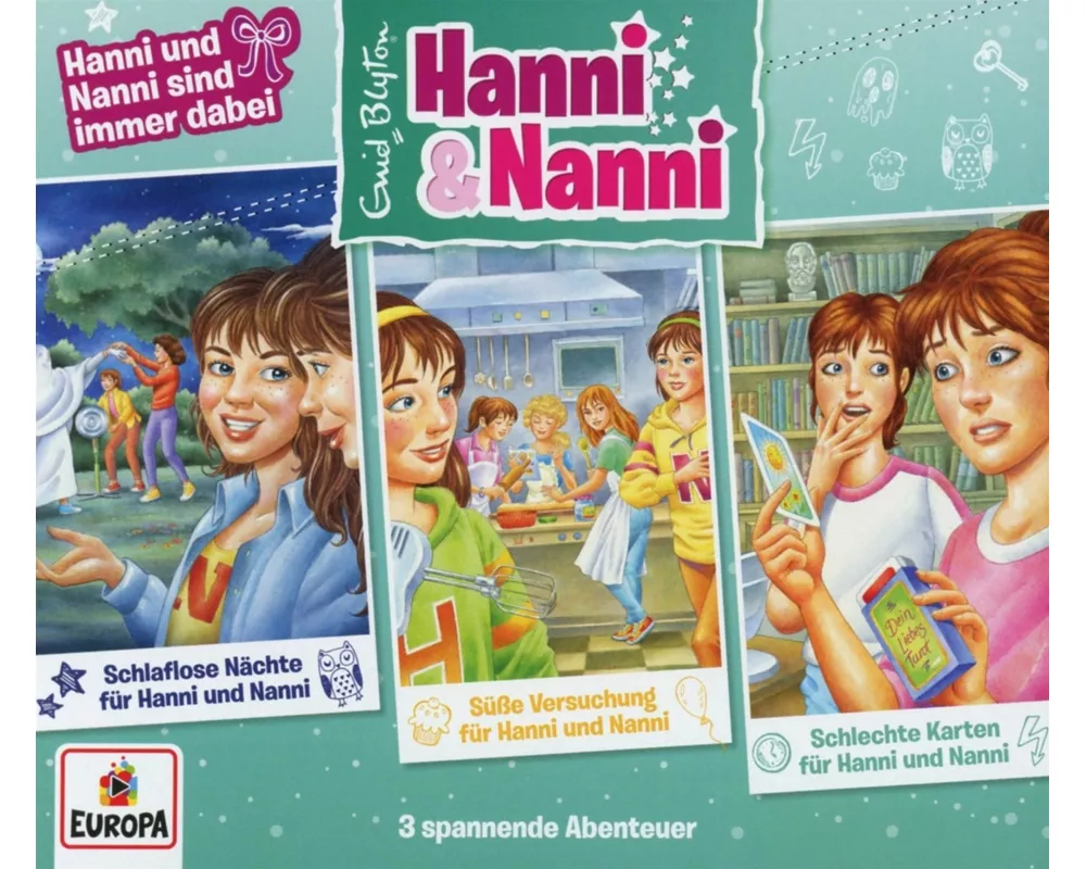 Hanni und Nanni - 3er Box 21. Hanni und Nanni sind immer dabei (68, 69, 70)