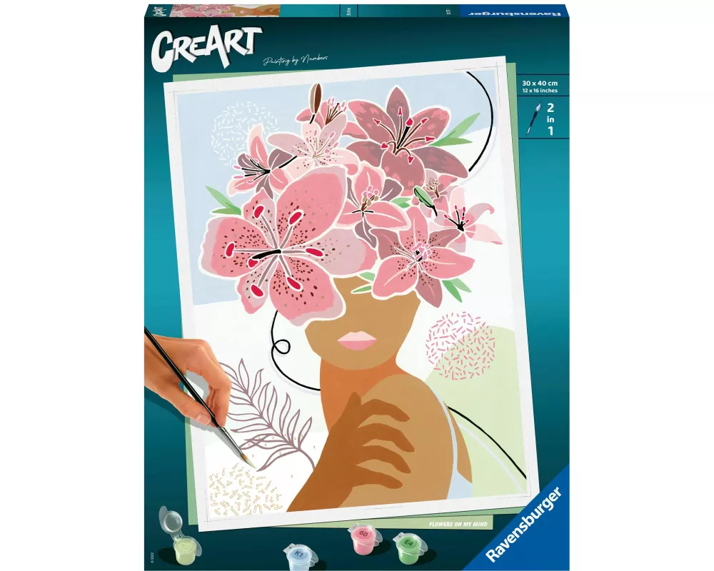 CreArt Adults Trend - Gedankenblumen