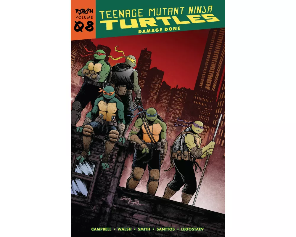 Teenage Mutant Ninja Turtles: Reborn, Vol. 8 - Damage Done