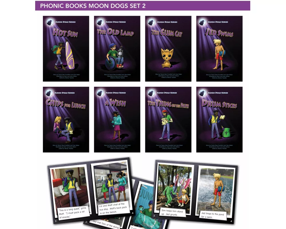Phonic Books Moon Dogs Set 2