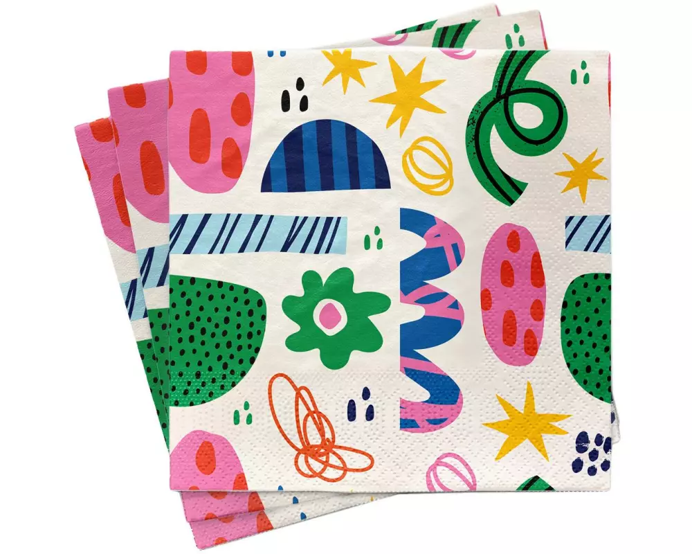 Chic Mic Cocktailservietten Its a celebration 33 cm x 33 cm, 1 Stück