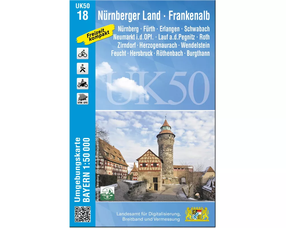UK50-18 Nürnberger Land - Frankenalb