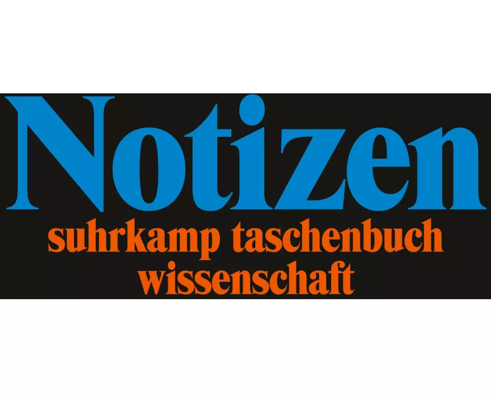 Notizbuch 50 Jahre suhrkamp taschenbuch wissenschaft