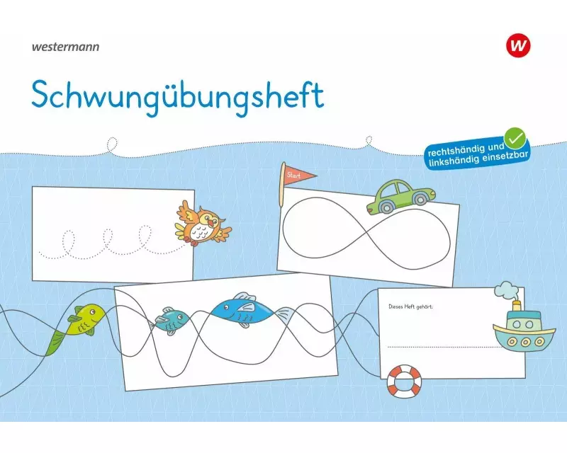 Westermann Unterrichtsmaterialien Grundschule. Schwungübungsheft A3